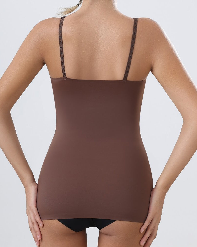 Camisetas Moldeadoras Sin Costuras para Mujer con Control de Abdomen, Espalda Baja y Compresión