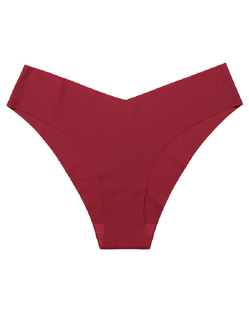 Bragas Sexy de Hielo de Seda, Tiro Bajo, Sin Costuras, Multicolor, Ropa Interior