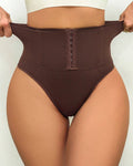 Braga Moldeadora Sin Costuras de Cintura Alta con Control de Abdomen y Diseño de Un Solo Botón