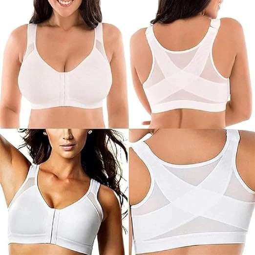 Sujetadores moldeadores para mujer con cierre frontal y tirantes ajustables