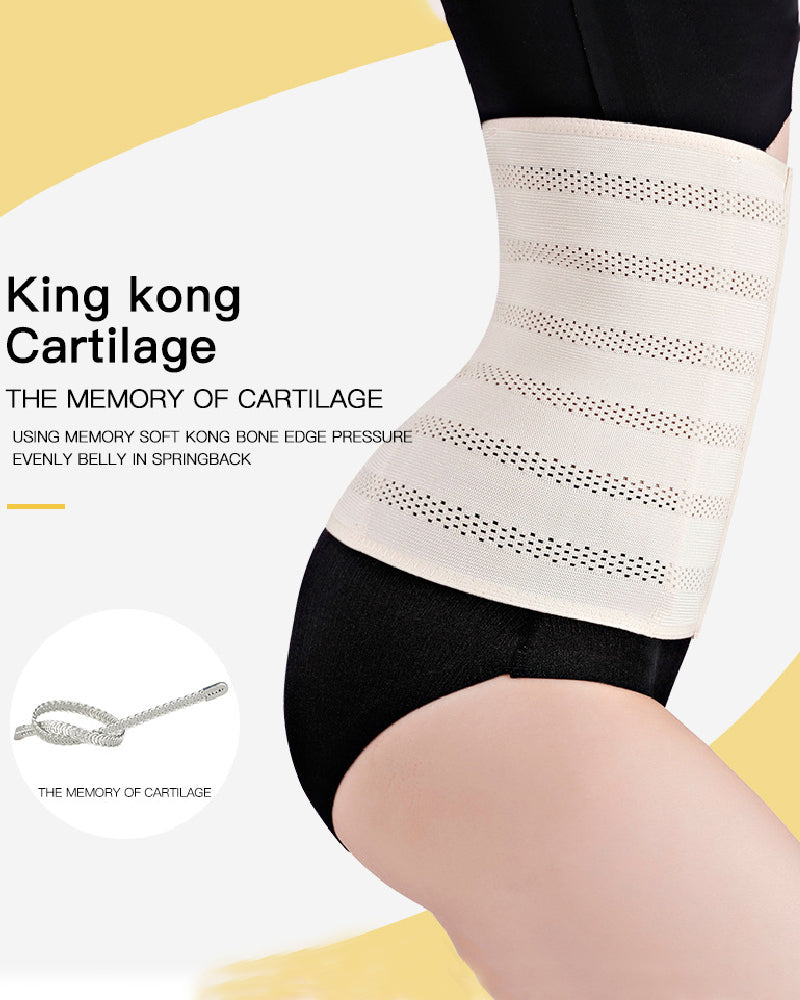 Faja Cinturón Ajustable para Mujer, Transpirable, con Ganchos, Reductora de Abdomen Postparto