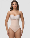 Shapshe® Faja Moldeadora Tipo Tanga Sin Costuras con Control de Abdomen, Cinturilla Alta, Levanta Glúteos, Body Moldeador