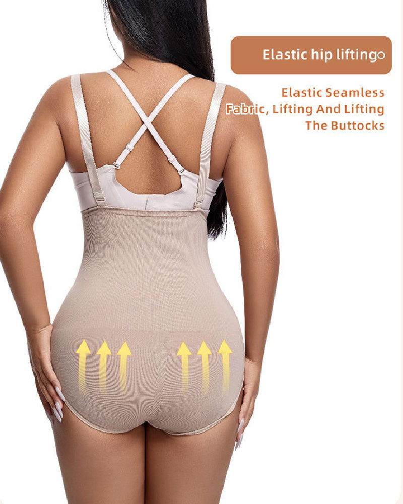 Modelador de Cintura Femenino con Control de Abdomen, Hebilla Ajustable y Apertura Frontal en el Busto