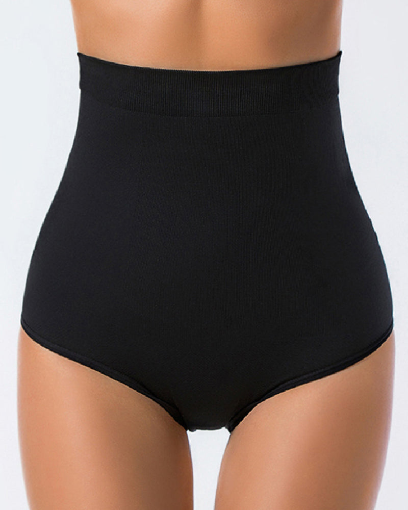 Ropa interior moldeadora de control abdominal para mujer, de talle alto, transpirable y suave