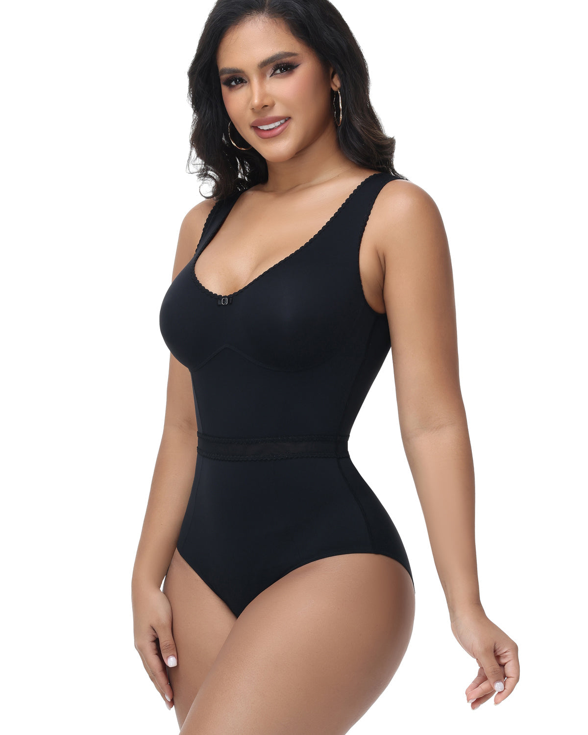 Shapshe® Body Moldeador Adelgazante con Control de Abdomen de Encaje