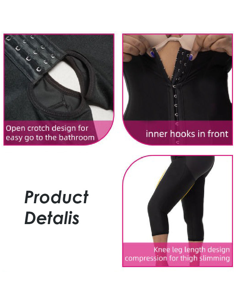 Shapshe® Body moldeador de compresión firme de cuerpo completo para control de abdomen