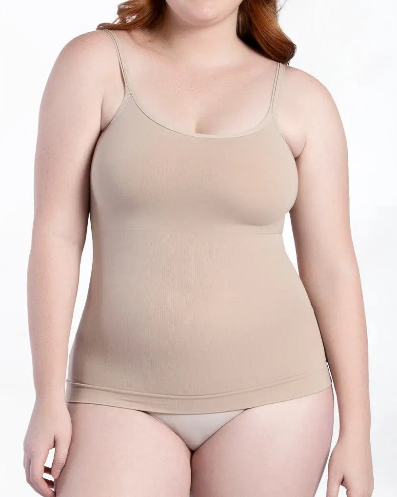 Camiseta sin mangas para mujer de color sólido