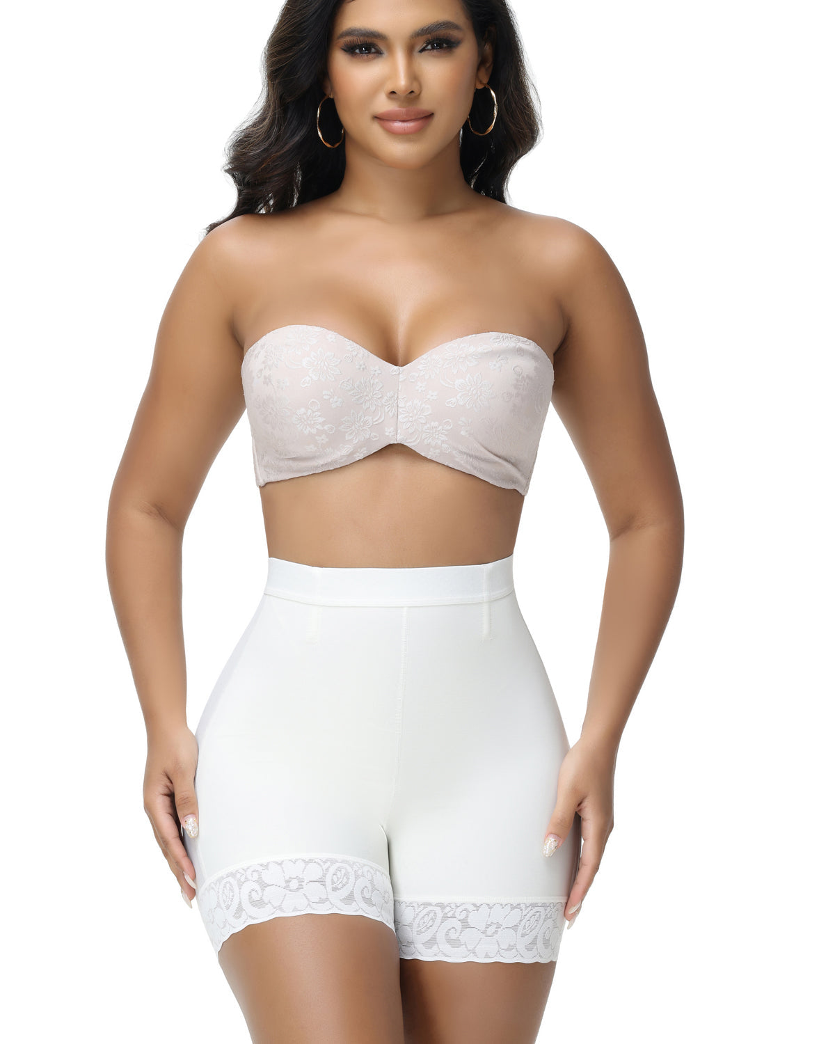 Shapshe® Shorts Faja de Control Abdominal Ultra Invisible Malla Moldeadora BBL