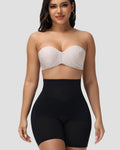 Shapshe® Shorts Moldeadores de Cintura Alta con Malla y Control Cruzado de Abdomen (Preventa)