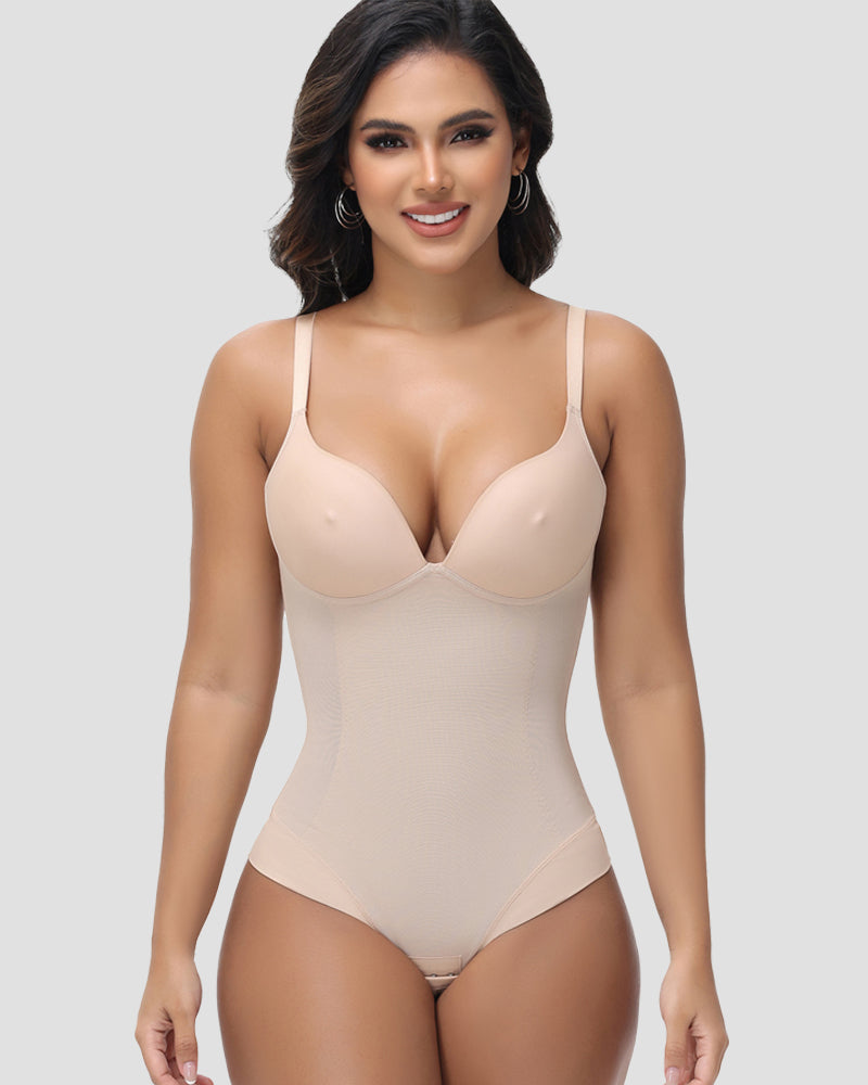 Shapshe® Faja Moldeadora Sujetador con Control de Abdomen y Braguitas Body