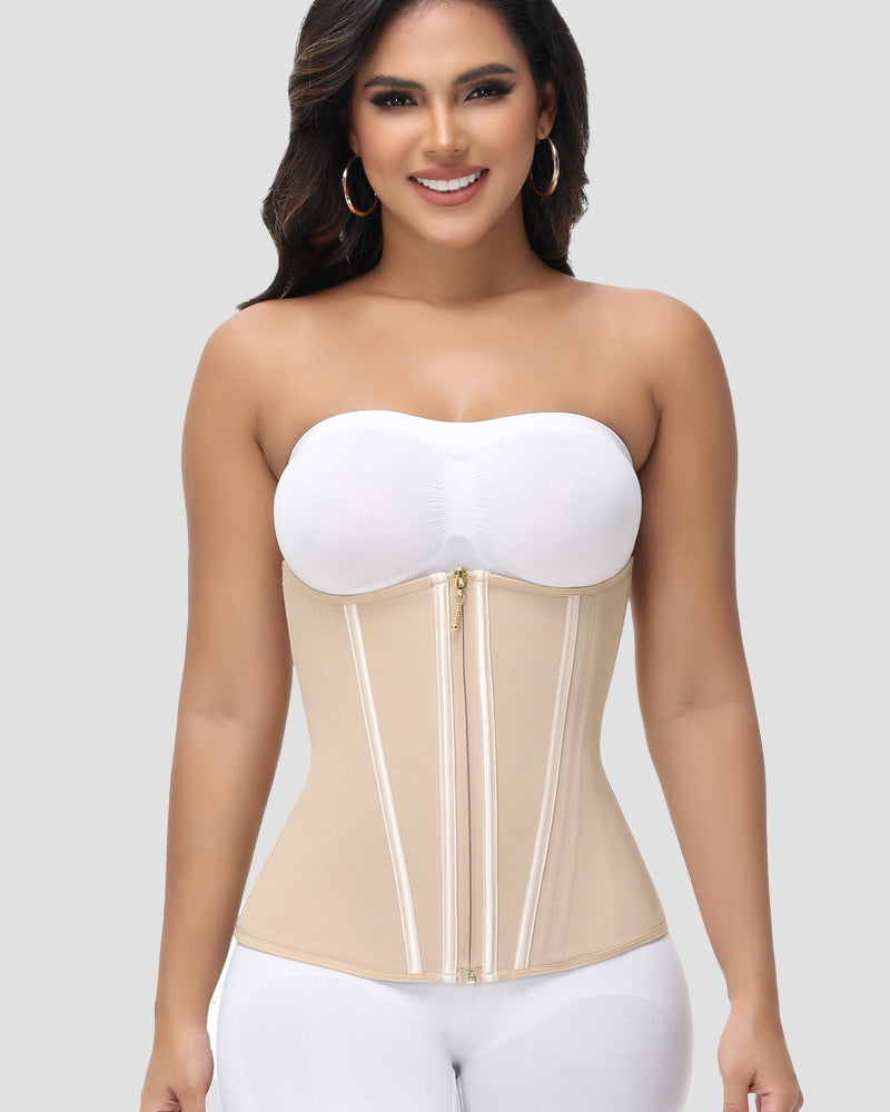 Shapshe® Fajas Colombianas Doble Compresión Moldeador de Cintura con Control de Abdomen