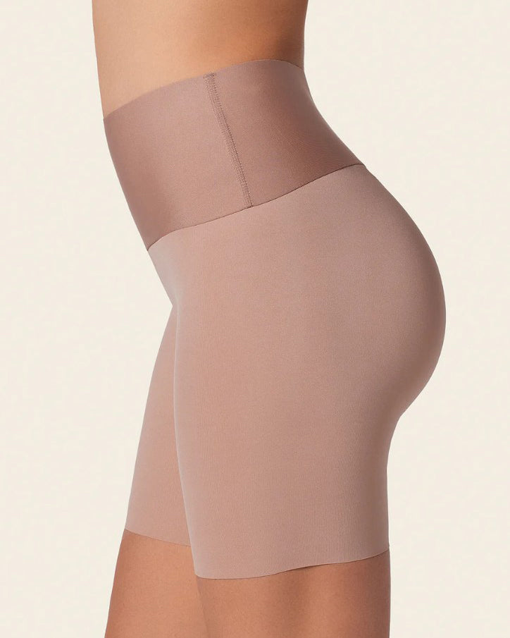 Shorts Moldeadores Cómodos de Cintura Alta sin Costuras con Control de Abdomen