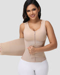 Shapshe® Fajas Colombianas Chaleco Cinturilla de Doble Compresión