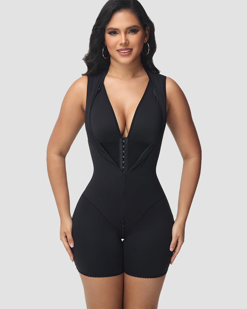 Shapshe® Faja Deportiva 2 en 1 con Cuello Alto y Doble Capa