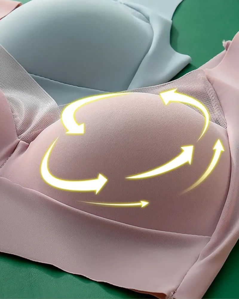 Sostén inalámbrico push up para mujer para uso diario