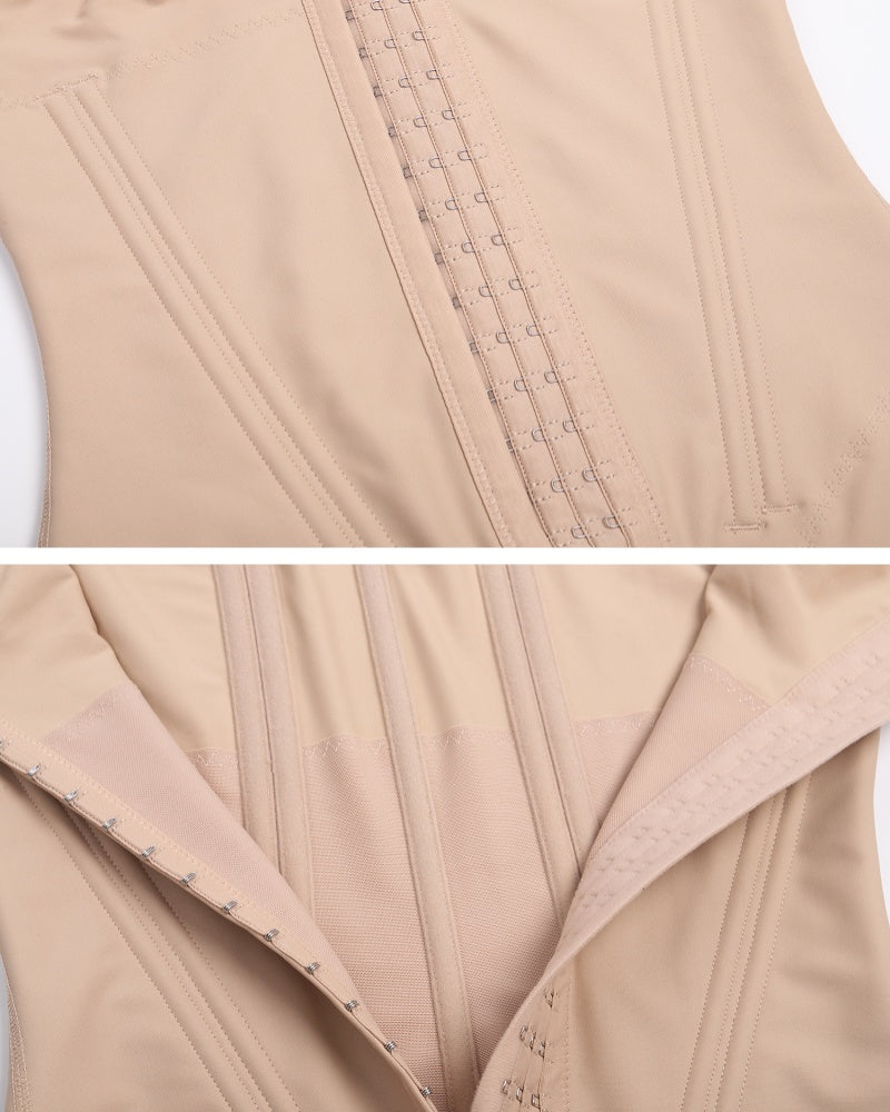 Shapshe® Fajas Colombianas con Ganchos Moldeador Corporal de Control Abdominal