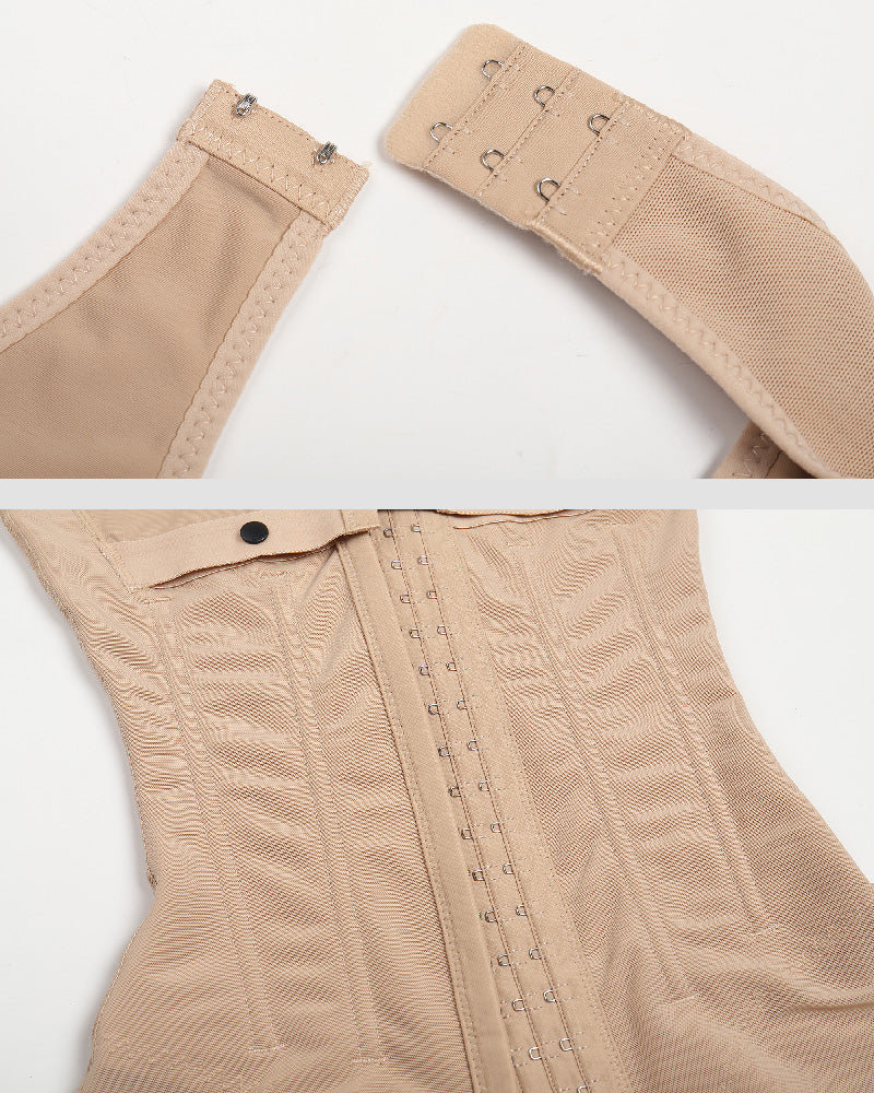 Shapshe® Faja Moldeadora de Alta Compresión para Mujer con Ballenas, Control de Abdomen y Muslo, Post Cirugía