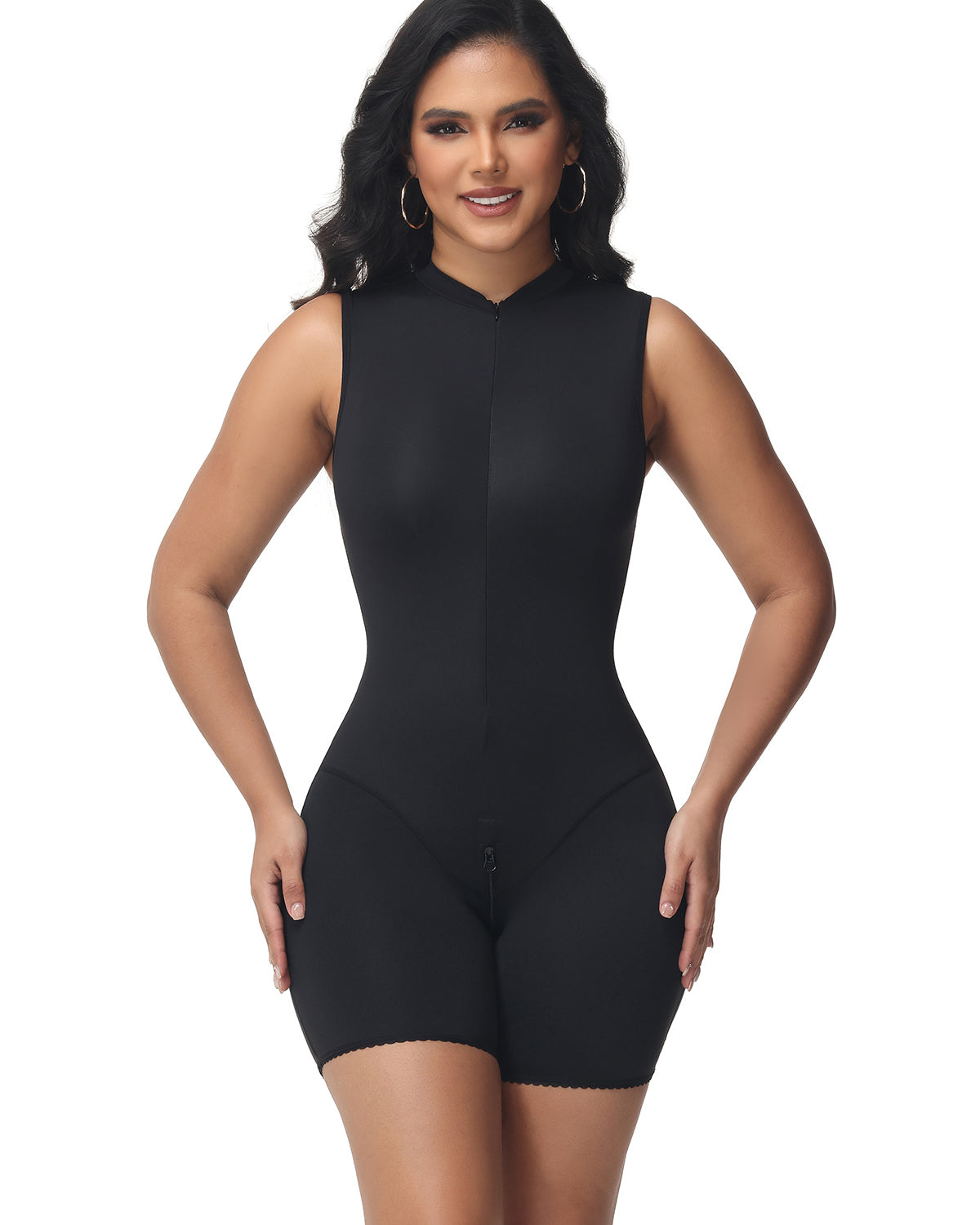 Shapshe® Faja Deportiva 2 en 1 con Cuello Alto y Doble Capa