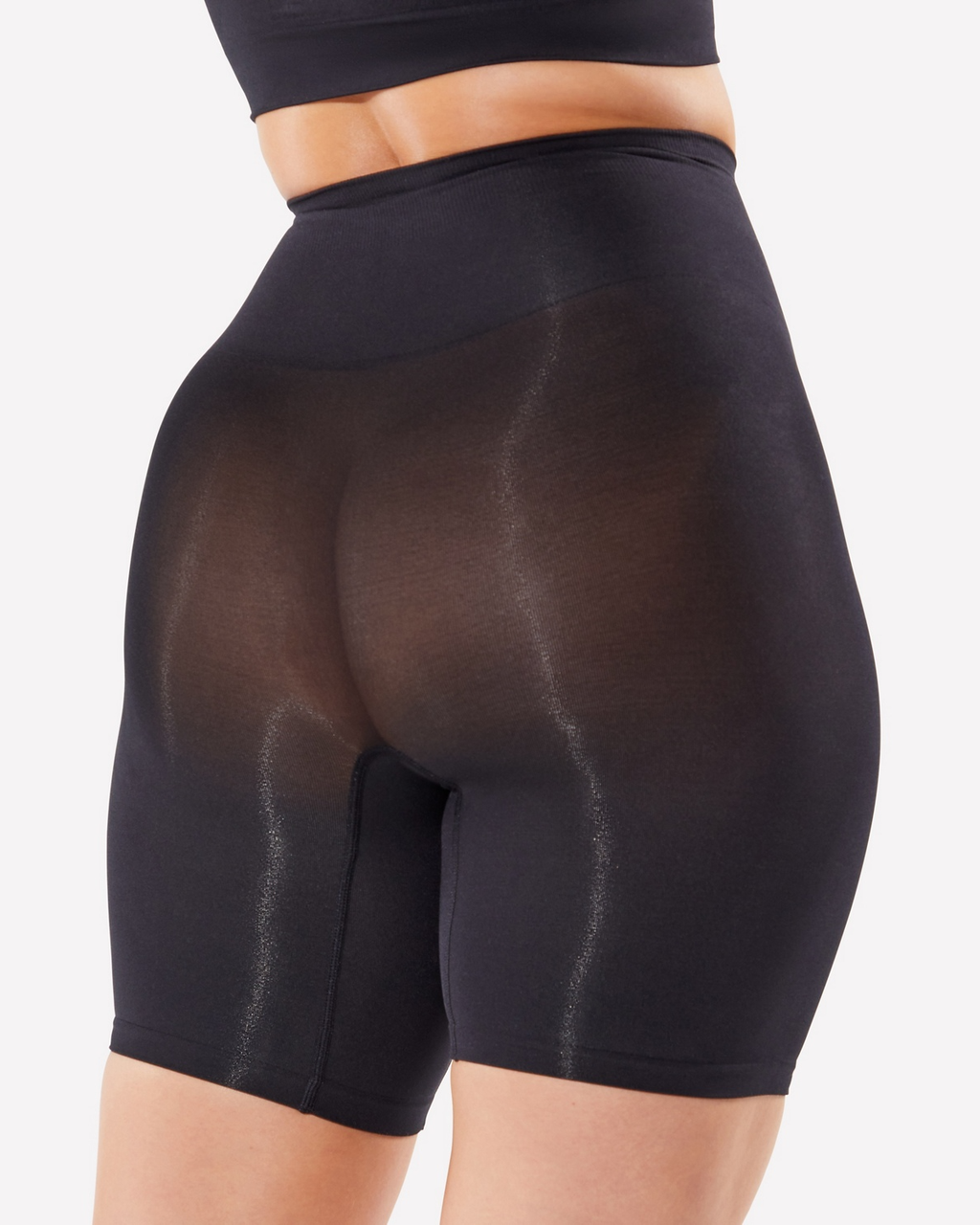Shorts Modeladores Sin Costuras para Muslos, Cintura Alta, Control de Abdomen y Levanta Glúteos