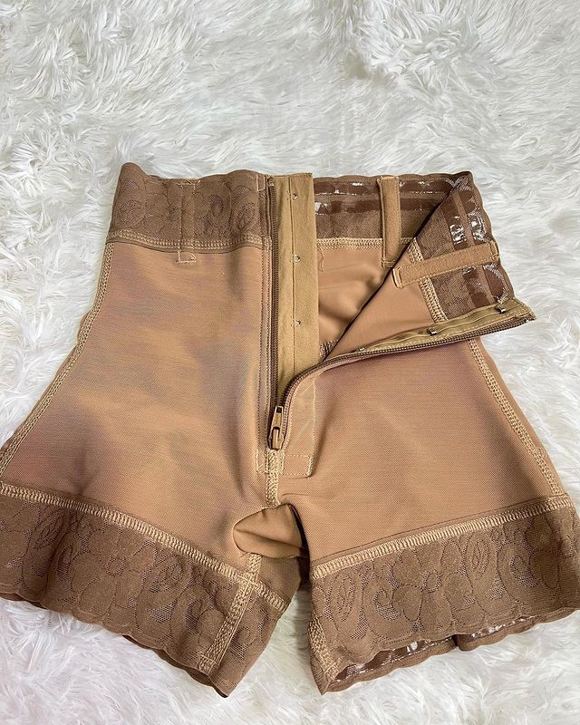 Shapshe® Panty de Encaje con Control de Abdomen, Levantamiento de Glúteos y Cierre con Cremallera