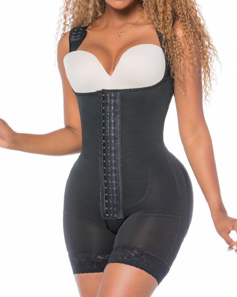 Shapshe® Fajas Colombianas Abiertas para Busto Post Cirugía Levantacola Control Abdomen Moldeadoras