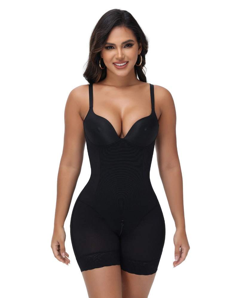 Shapshe® Body Moldeador con Control de Abdomen y Sujetador Sexy para Pezones