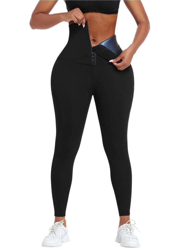 Leggings Moldeadores de Cintura Ancha con Alta Compresión y Levantamiento de Glúteos