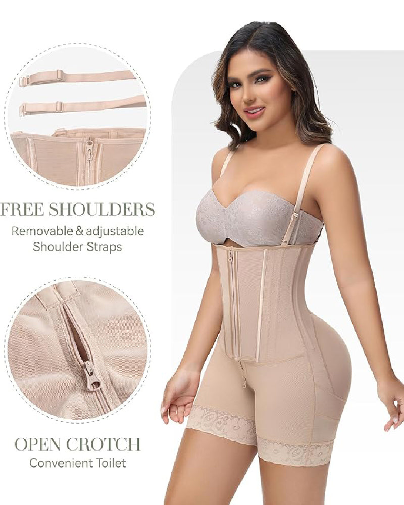 Shapshe® Faja Moldeadora BBL de Alta Compresión con Cinturón Extremo para la Cintura