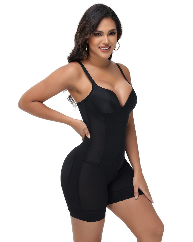 Shapshe® Body Moldeador con Control de Abdomen y Sujetador Sexy para Pezones