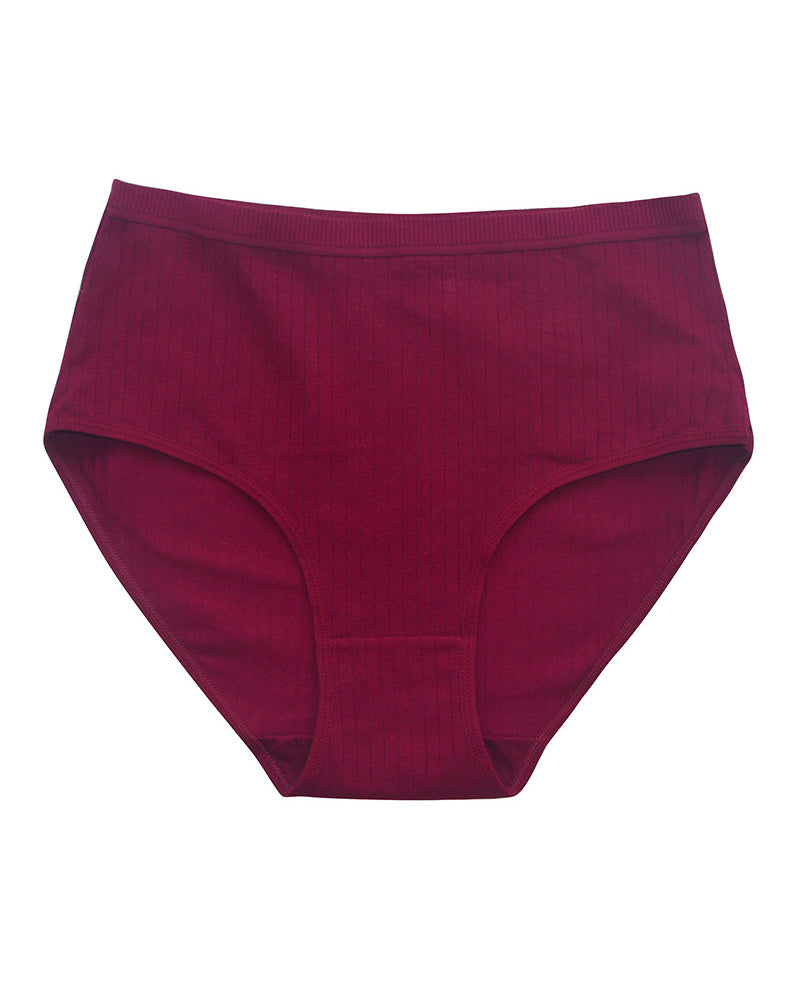 Braguitas de Algodón Puro de Cintura Alta con Control de Abdomen y Ropa Interior Transpirable