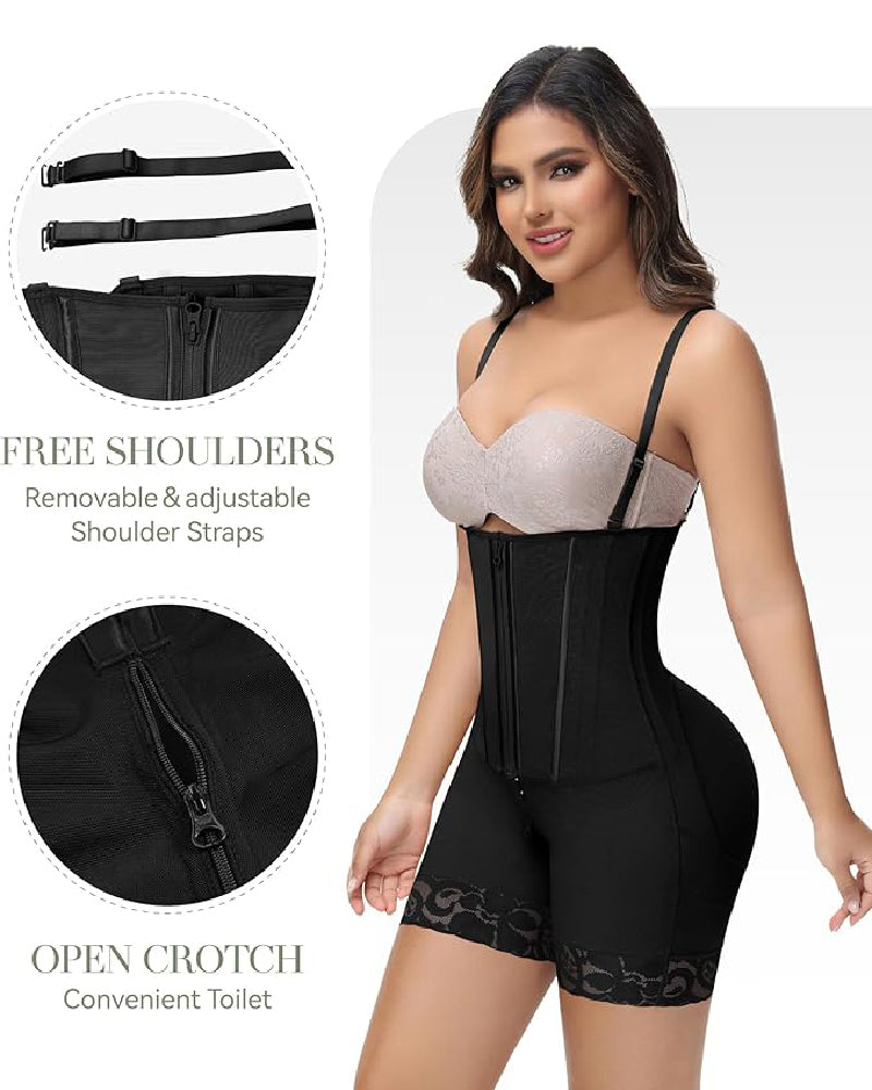 Shapshe® Faja Moldeadora BBL de Alta Compresión con Cinturón Extremo para la Cintura
