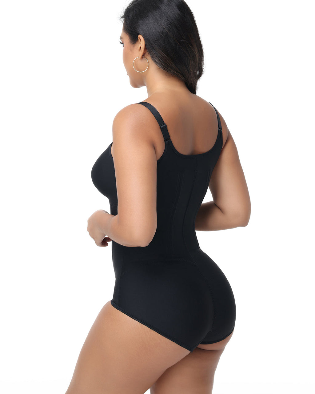 Shapshe® Fajas Colombianas con Ganchos Moldeador Corporal de Control Abdominal