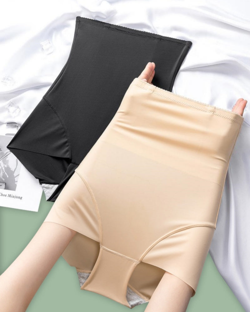 Panties moldeadores sin costuras de control abdominal, delgados, de talle alto y talla grande