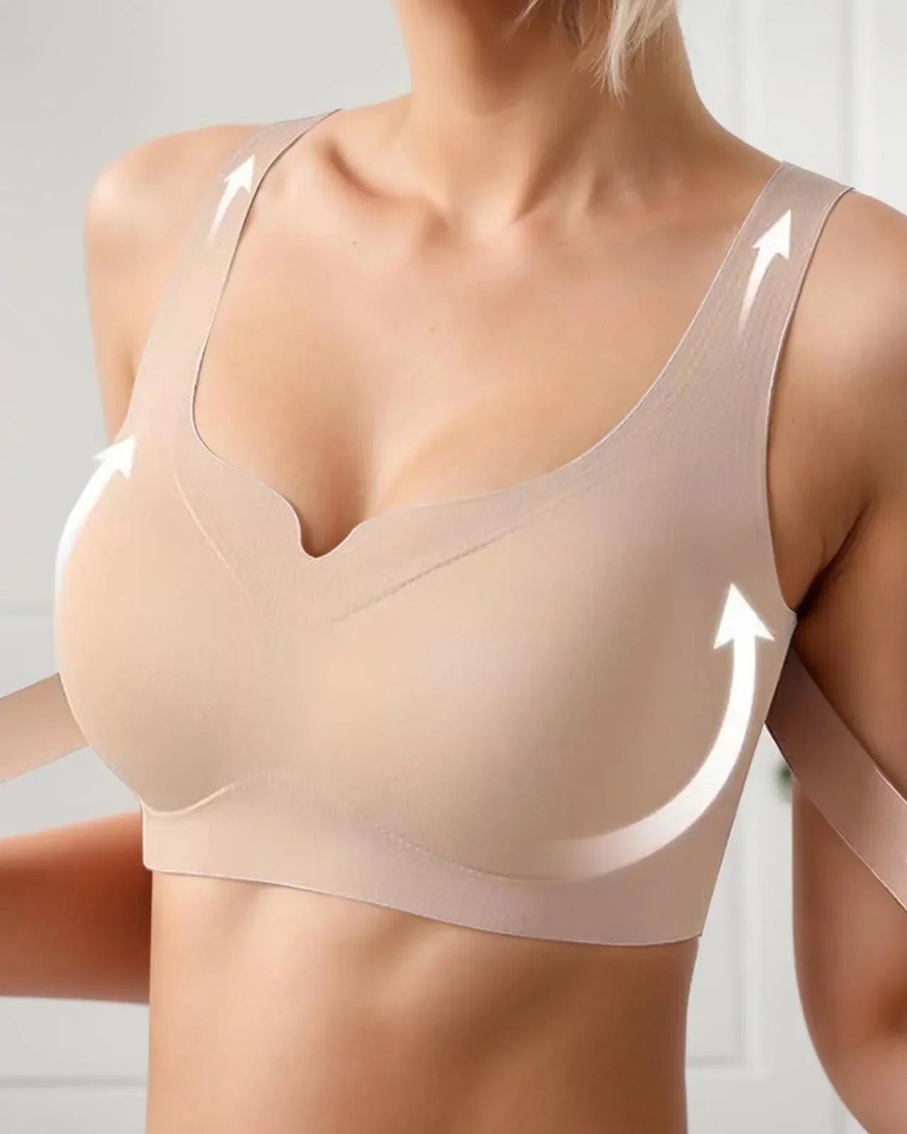 Sostenedor Moldeador Push-Up Sin Costuras para Mujer