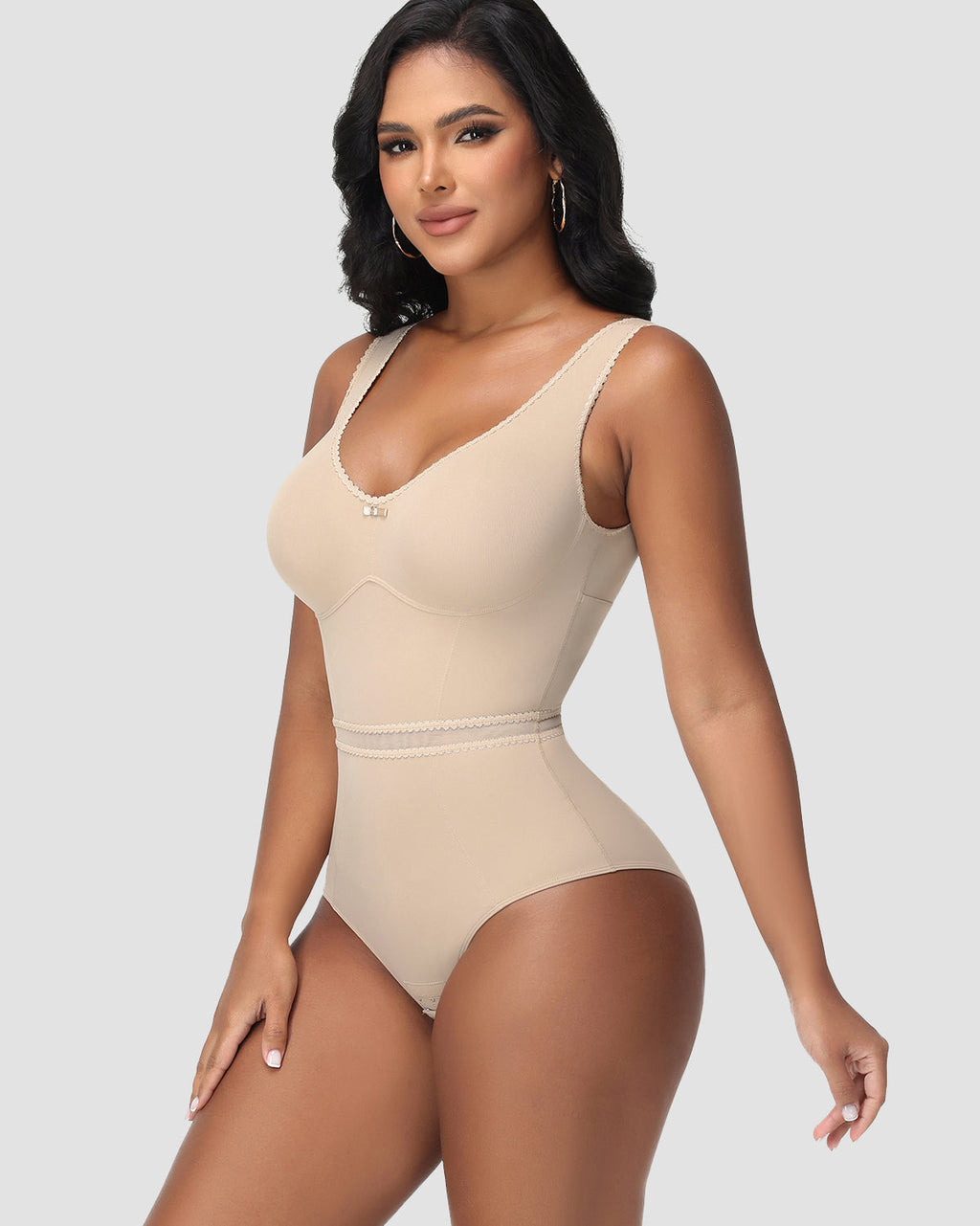 Shapshe® Body de Encaje Moldeador para una Cintura Delgada