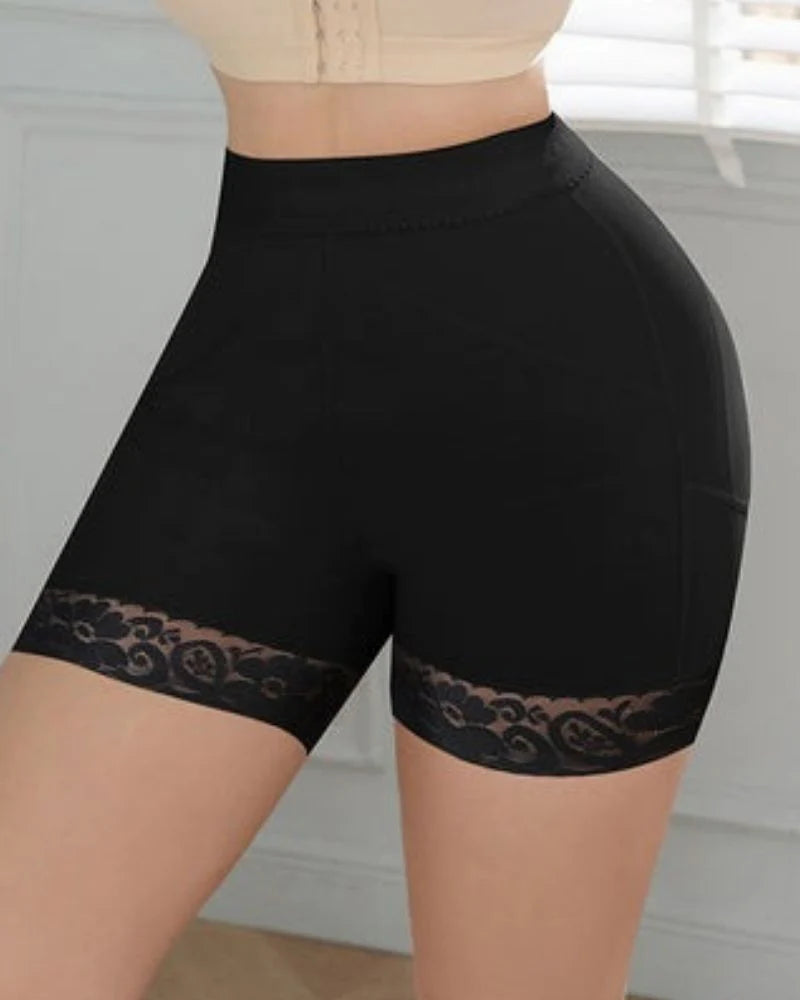 Shapshe® Panty Moldeador Levanta Glúteos Negro Sin Costuras para Mujer con Control Reafirmante de Muslos