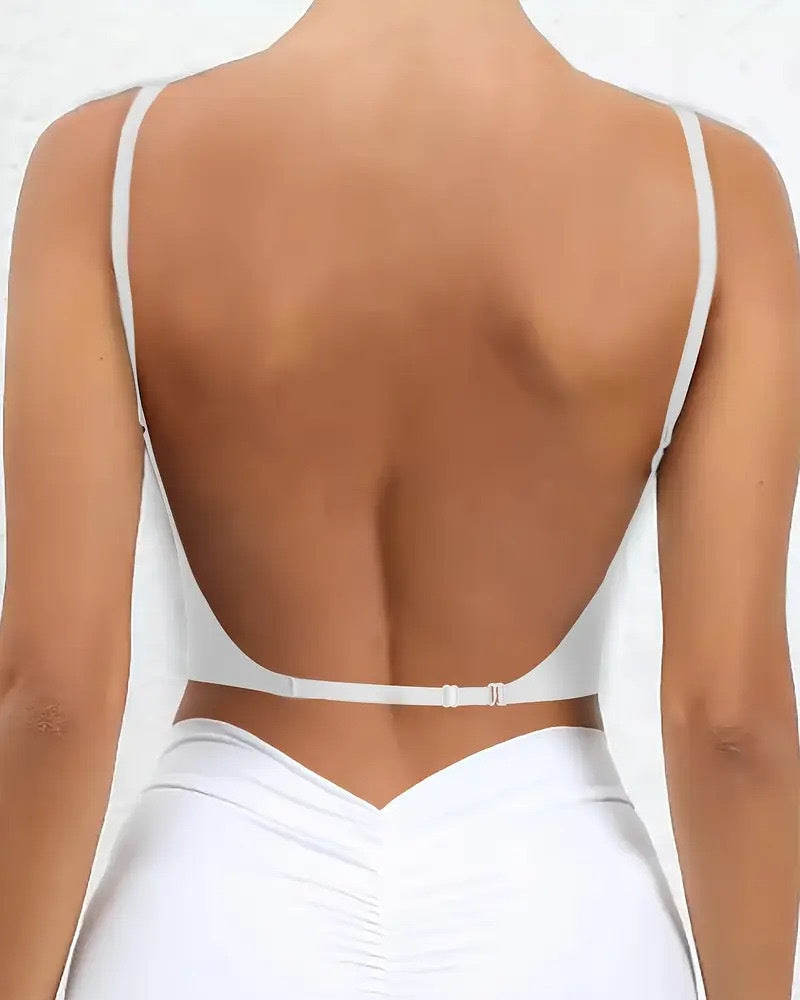 Sostén Push Up Sin Costuras, Sin Varillas, Sin Espalda en Forma de U