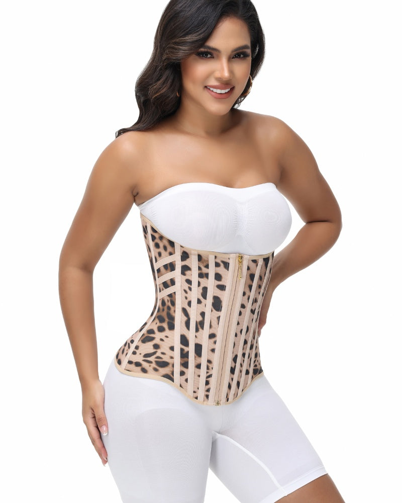 Shapshe® Corset Cinturilla Curvada con Ballenas, Alta Compresión para Cintura Pequeña