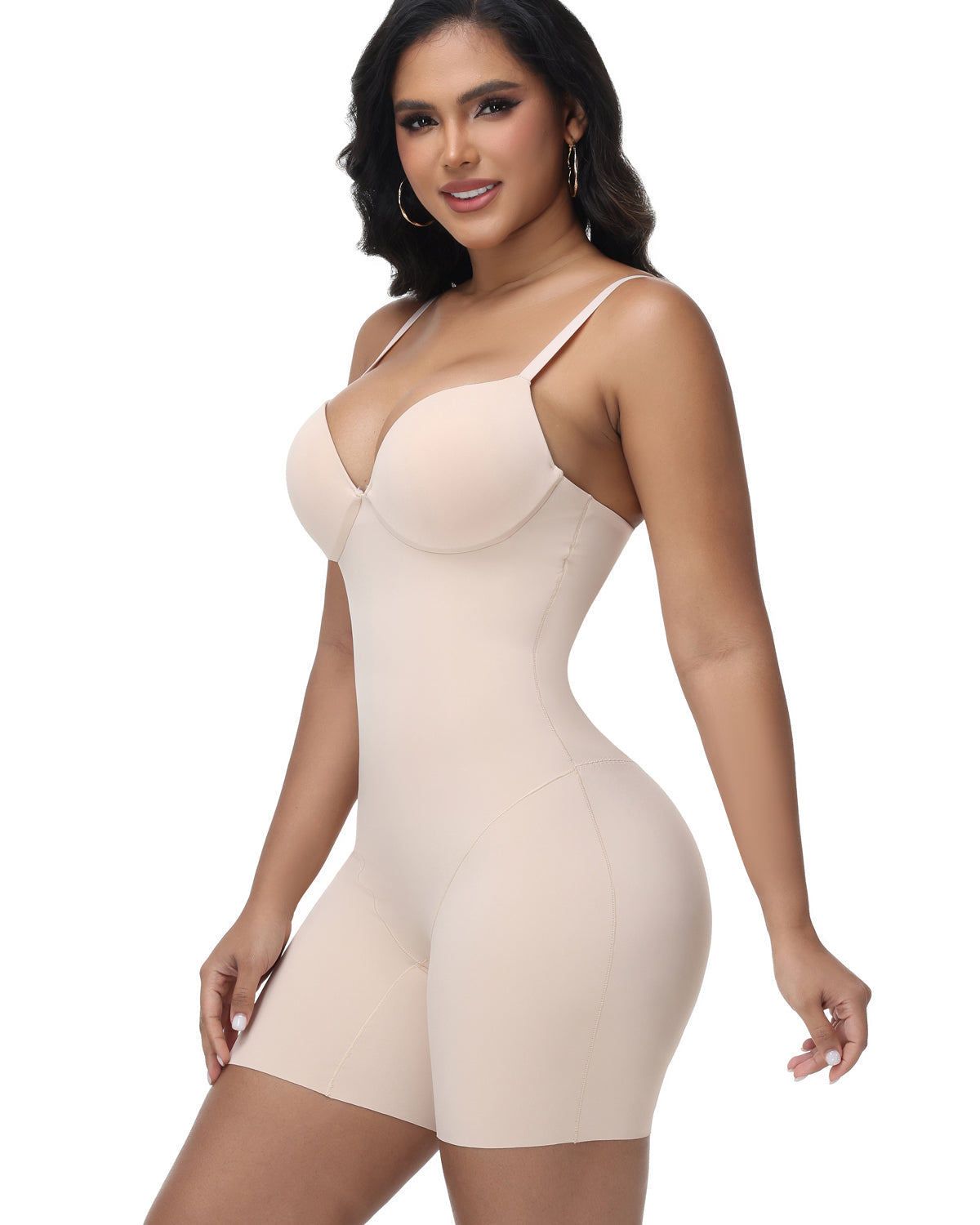 Shapshe® Body Moldeador de Cintura Media con Control de Abdomen y Sostén Incorporado
