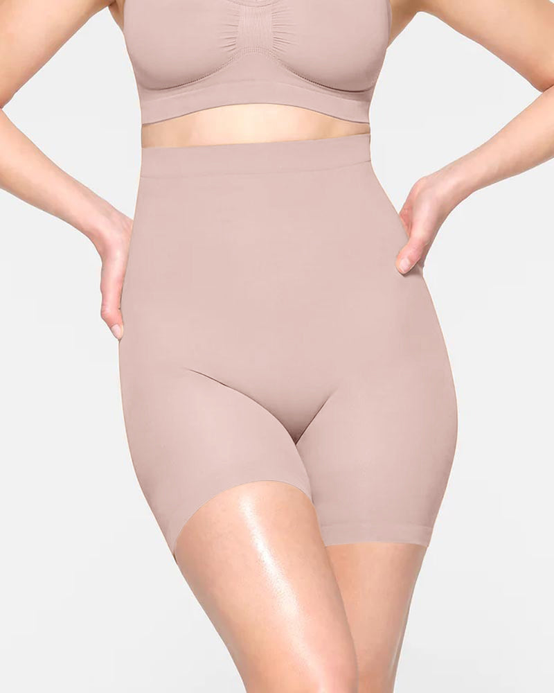 Shapshe® Shorts Moldeadores de Cintura Alta Sin Costuras para Abdomen Plano