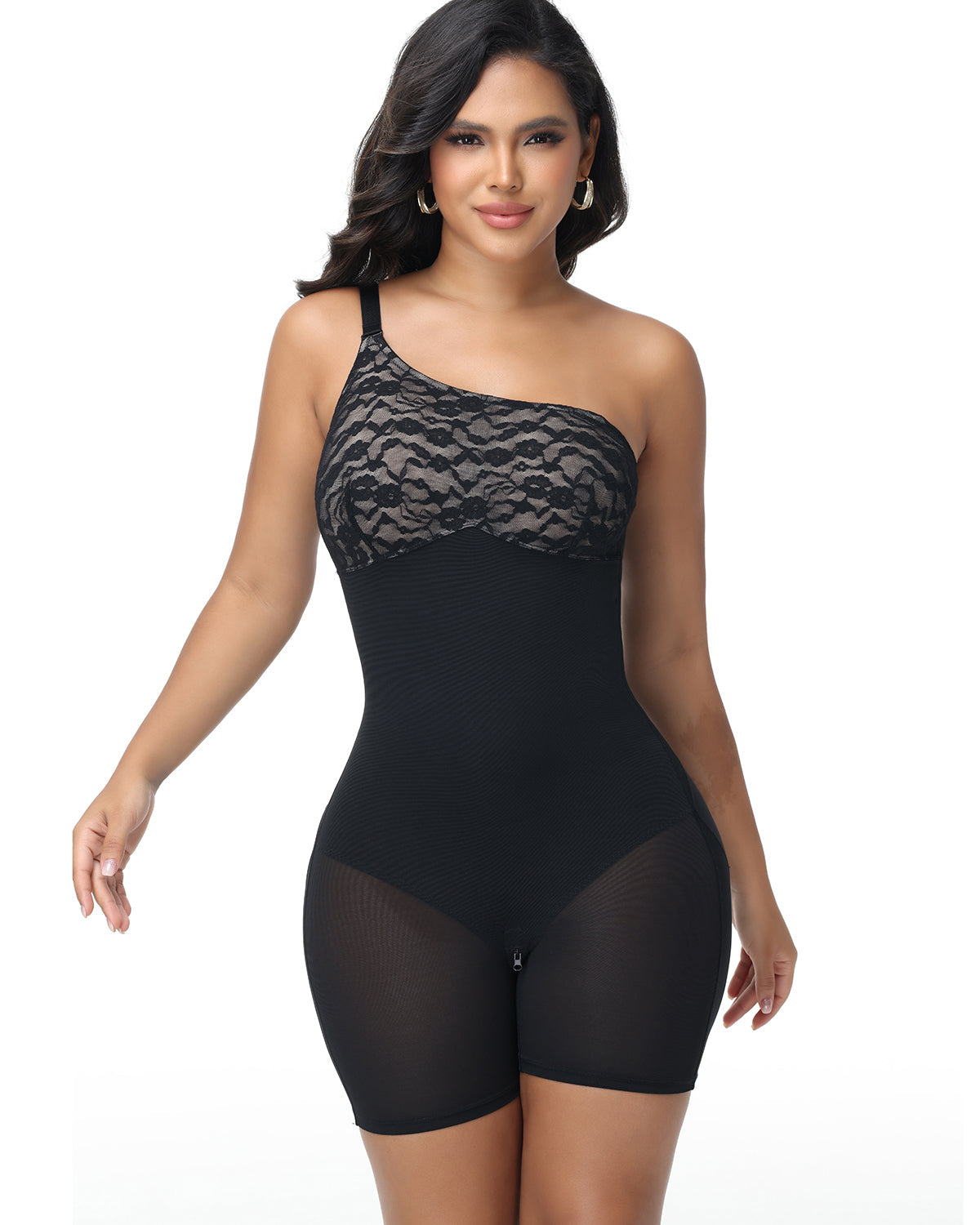 Shapshe® Faja de Encaje con Patchwork y Tirantes Ajustables (Preventa)