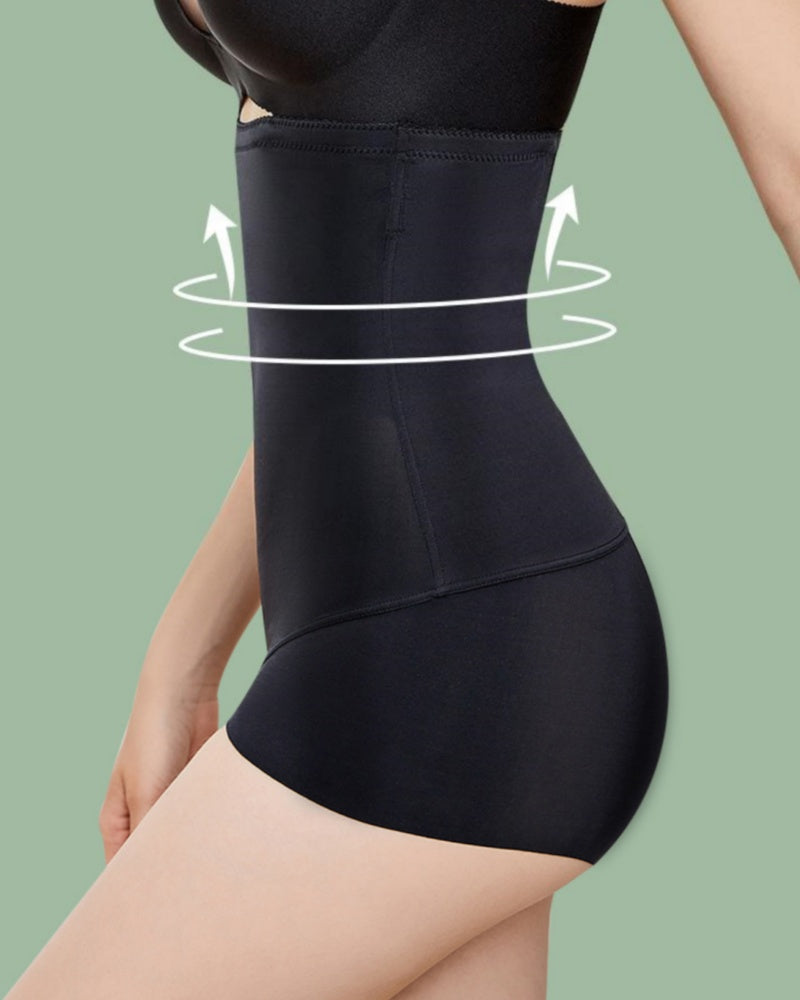 Panties moldeadores sin costuras de control abdominal, delgados, de talle alto y talla grande