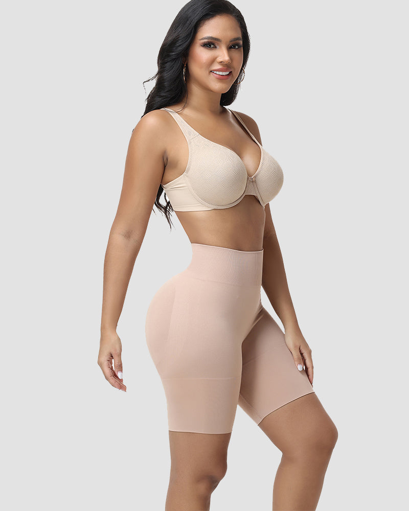 Shorts Shapshe® de Cintura Alta con Control de Abdomen y Levantamiento de Glúteos