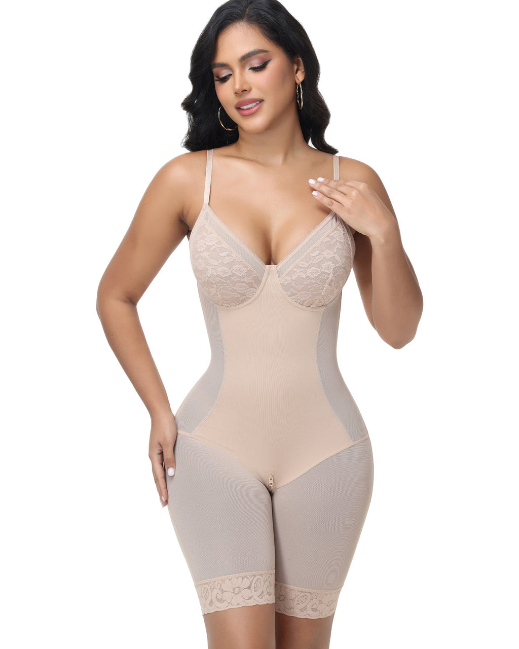 Shapshe® Body Moldeador Levantacola con Copa de Encaje