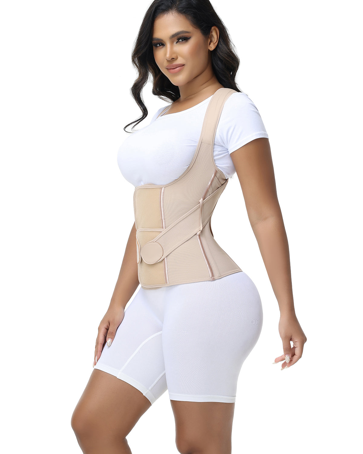 Shapshe® Fajas Colombianas Corrector de Postura Soporte Lumbar Cinturilla Moldeadora