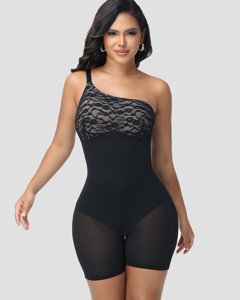 Shapshe® Faja de Encaje con Patchwork y Tirantes Ajustables (Preventa)