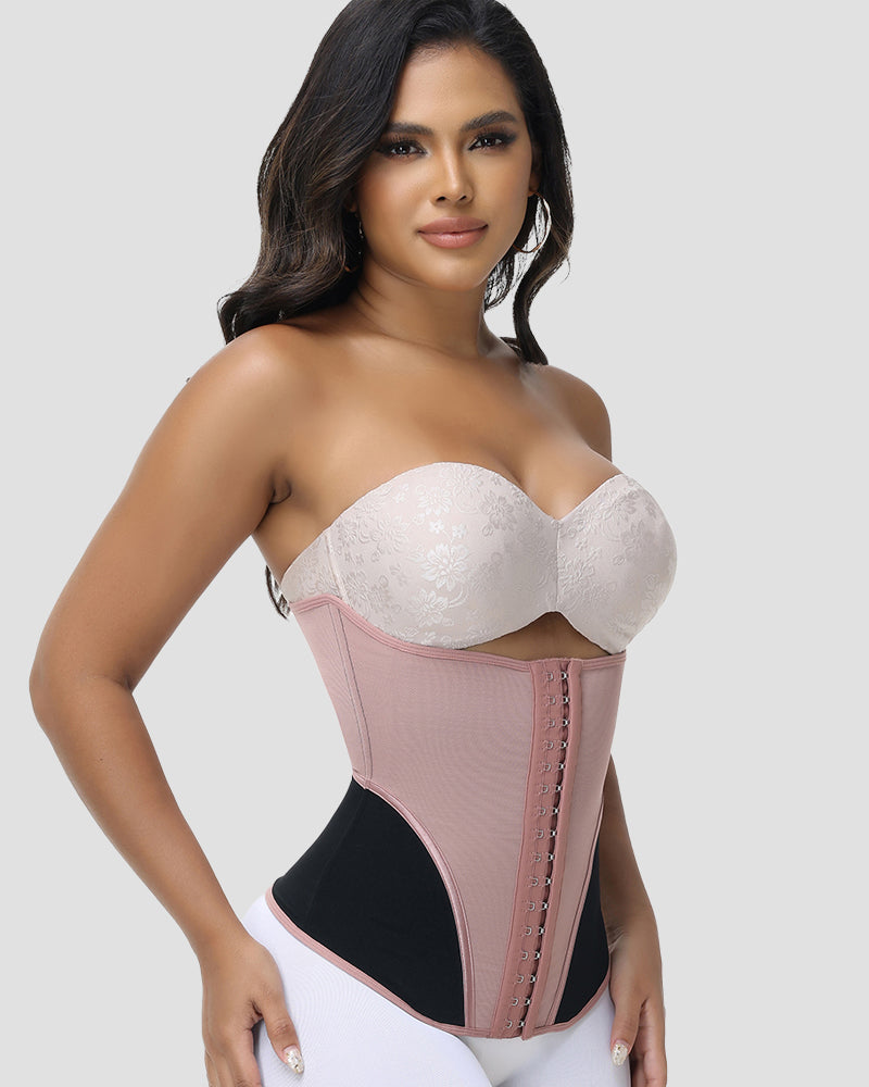 Shapshe® Fajas Colombianas Cinturilla con Cierre de Ganchos en Contraste (Preventa)