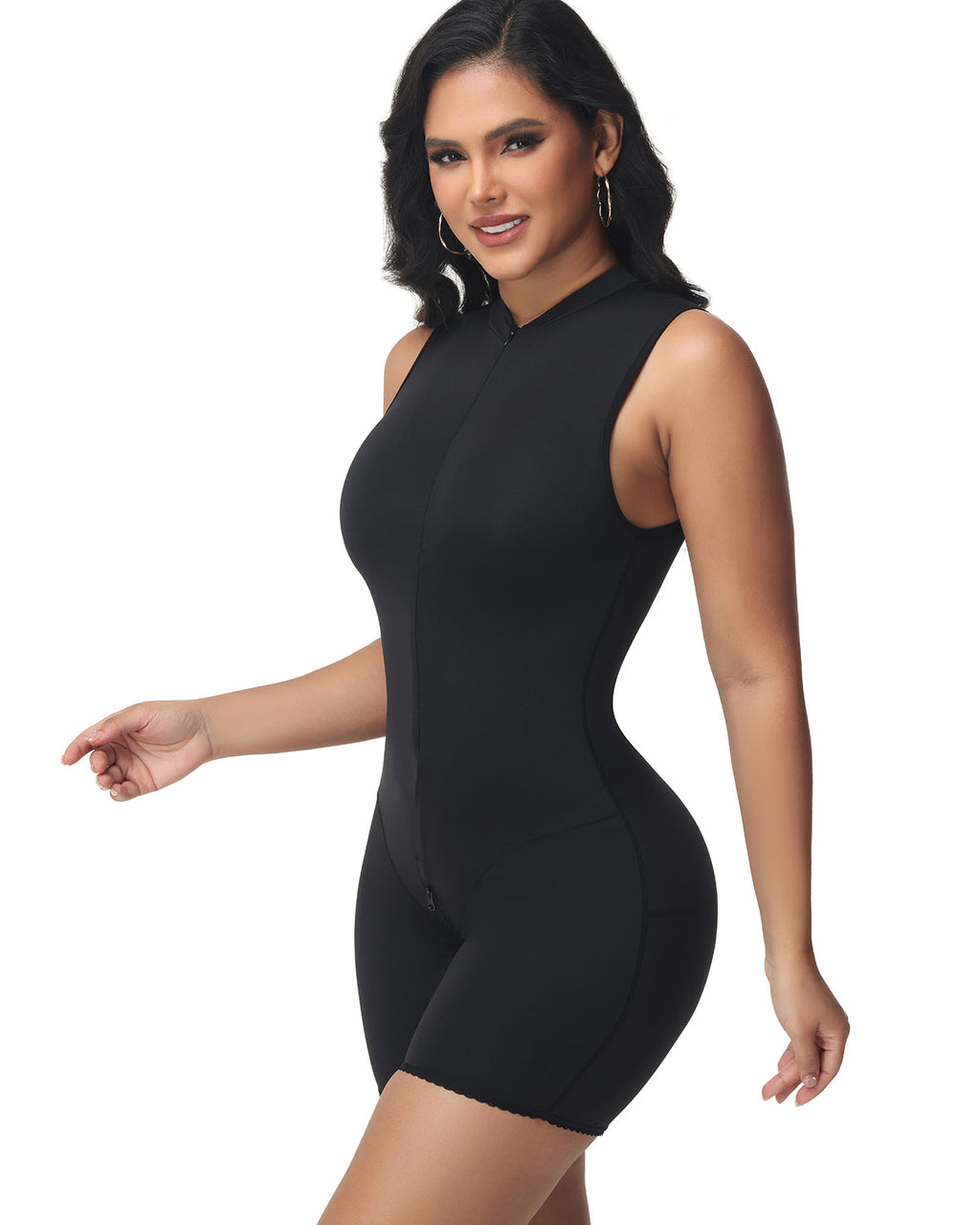 Shapshe® Faja Deportiva 2 en 1 con Cuello Alto y Doble Capa