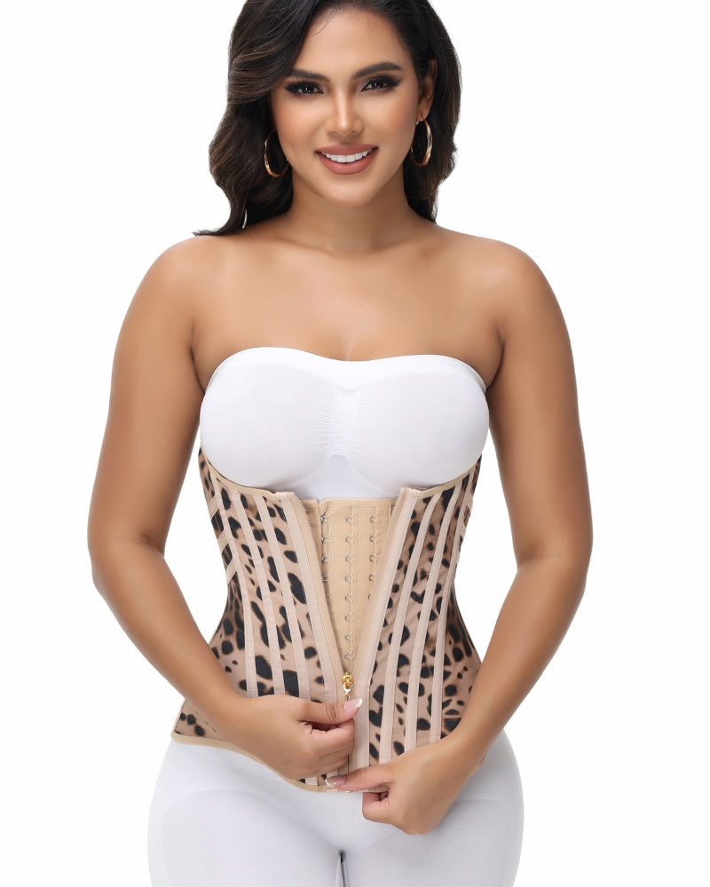 Shapshe® Corset Cinturilla Curvada con Ballenas, Alta Compresión para Cintura Pequeña