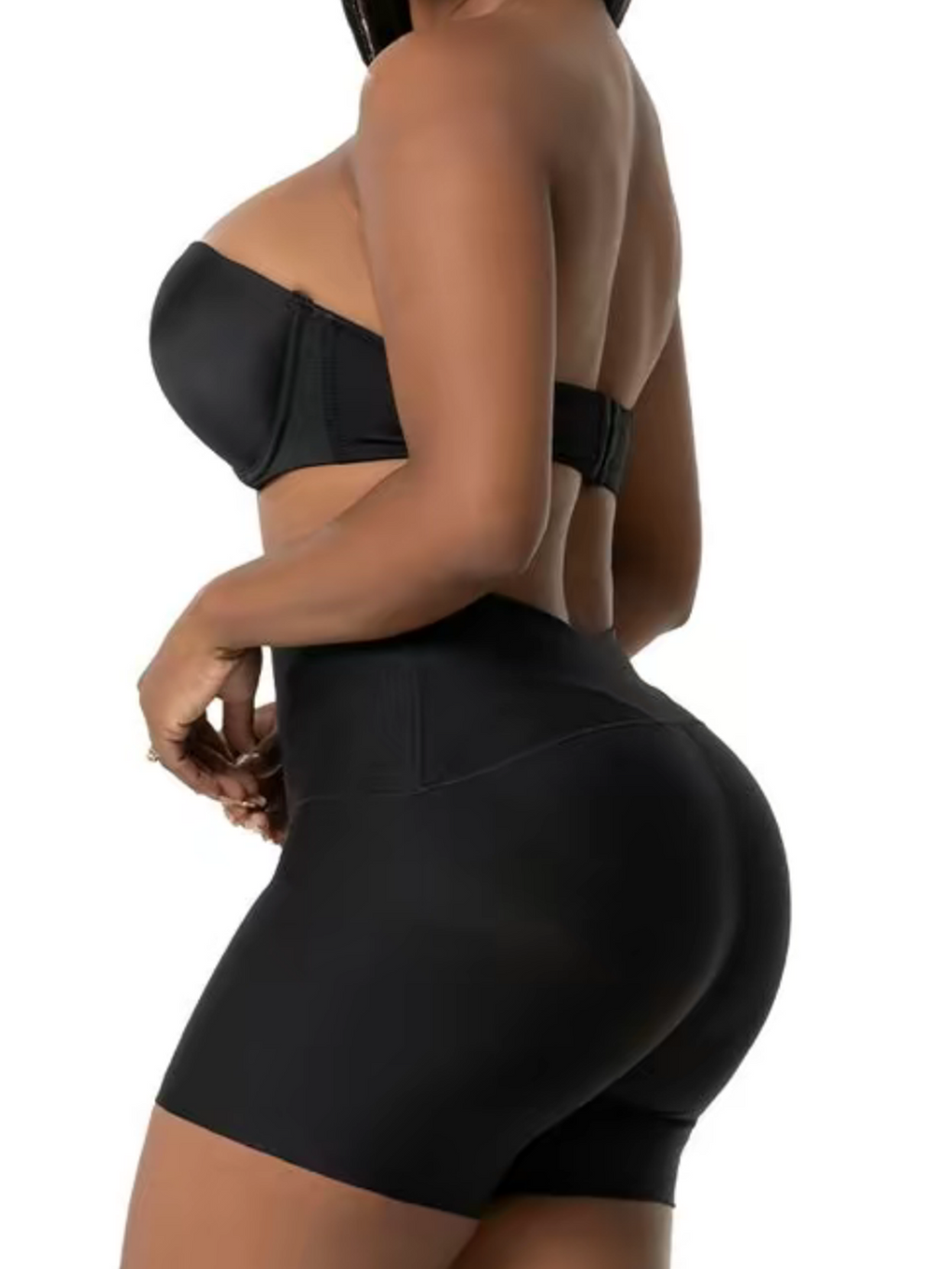 Shorts moldeadores de cuerpo sin costuras para mujer con cintura alta